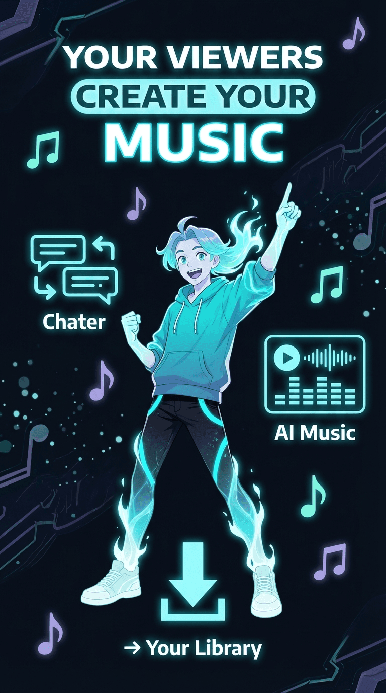 Plonkify Dashboard - AI Music Generation for Streamers